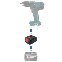 Load image into Gallery viewer, Bosch (Green) 18V to Bosch (Blue) 18V Battery Adapter
