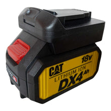 Load image into Gallery viewer, CAT 18V to DeWalt 20V Battery Adapter