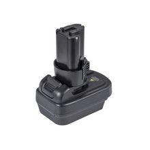 Load image into Gallery viewer, DeWalt 20V to Makita 10.8V CXT (Post Style) Battery Adapter