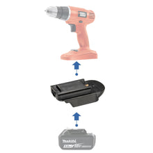 Load image into Gallery viewer, Makita 18V to Black and Decker 18V Ni-Cd Battery Adapter