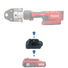 Load image into Gallery viewer, Porter Cable 20V to RIDGID RED 18V Battery Adapter
