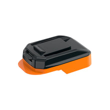 Load image into Gallery viewer, AEG 18V to WORX 20V PowerShare (Orange) Battery Adapter
