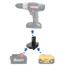 Load image into Gallery viewer, DeWalt 20V to Craftsman 19.2V Battery Adapter
