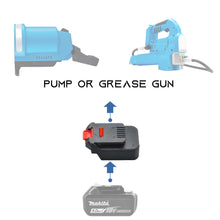 Load image into Gallery viewer, Makita 18V to MacNaught 18V Battery Adapter (Pump, Grease Gun)
