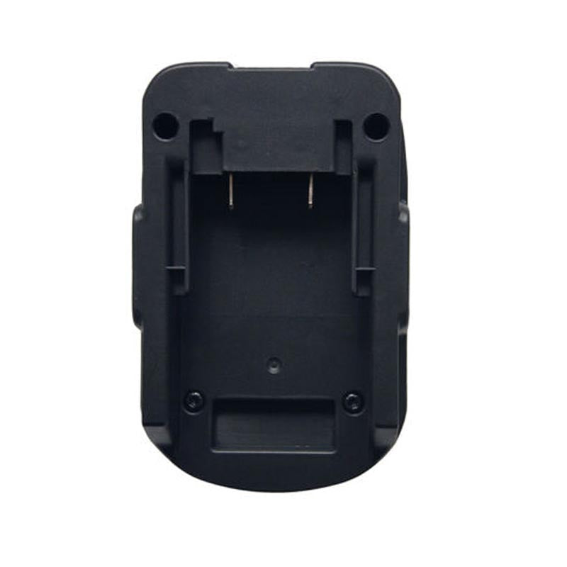 Black and Decker 20V to Ryobi 18V ONE+ battery adapter - battery-side connection, twin copper blades and fixing screws