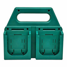 Load image into Gallery viewer, 4-Bank Battery Holder &amp; Carrier for Bosch Professional (Blue) GBA 18V Batteries
