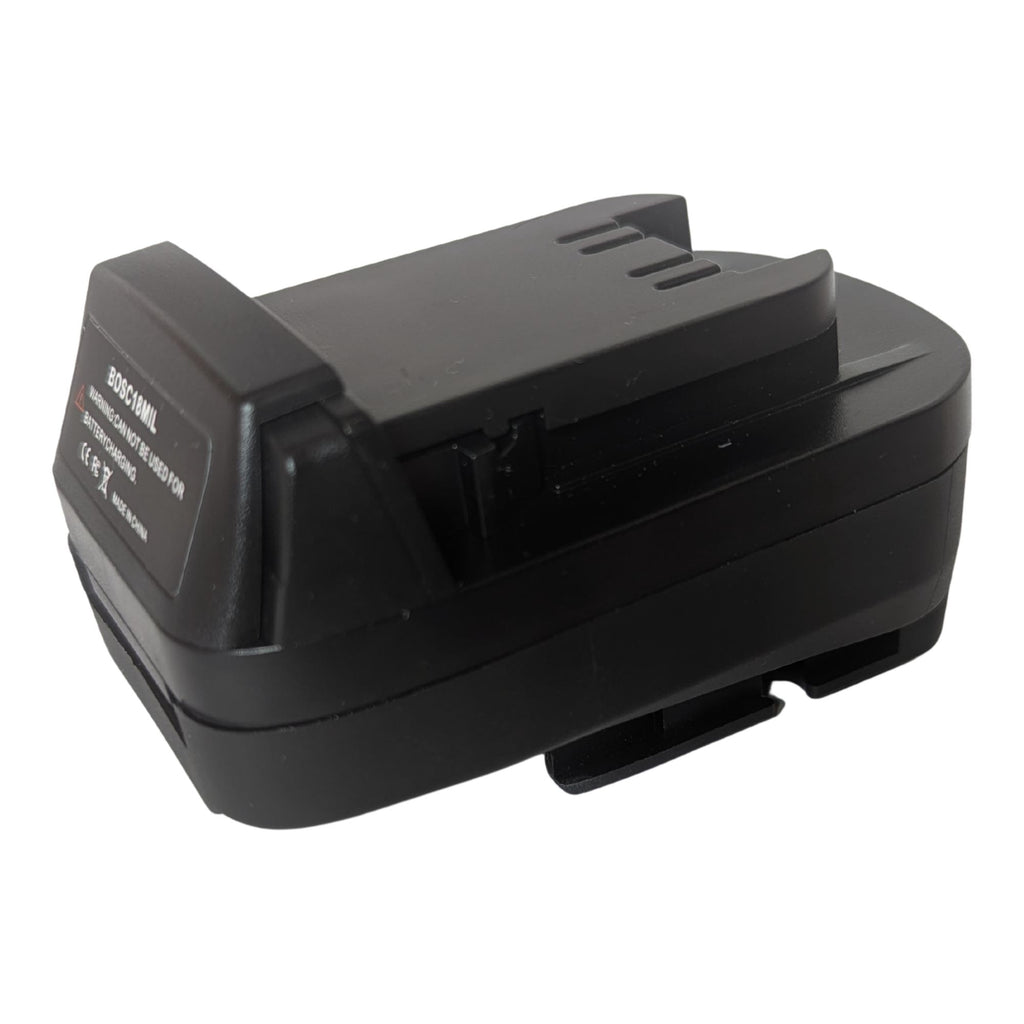Bosch (Green) 18V to Milwaukee 18V Battery Adapter