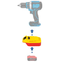 Load image into Gallery viewer, Craftsman 20V to Hercules 20V Battery Adapter
