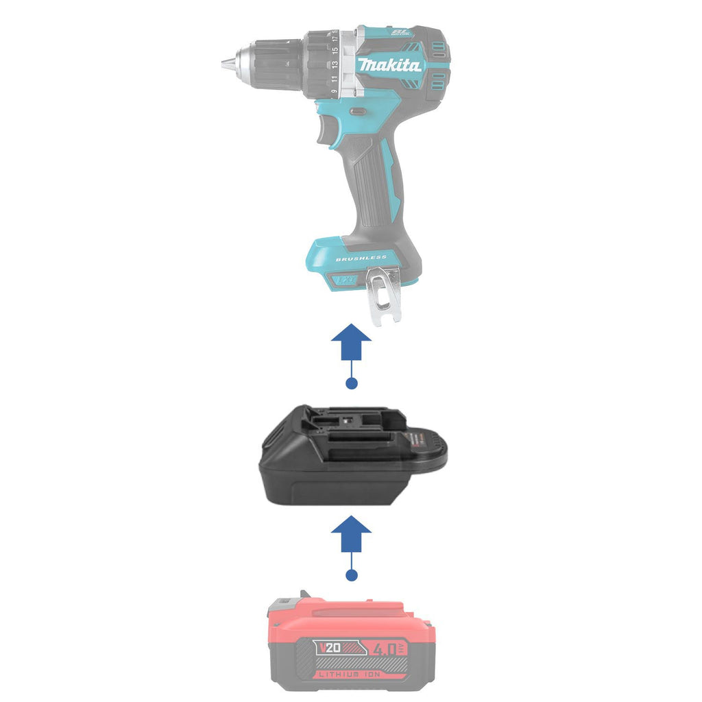 Craftsman 20V to Makita 18V Battery Adapter