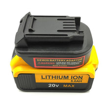 Load image into Gallery viewer, DeWalt 20V to CAT 18V Battery Adapter
