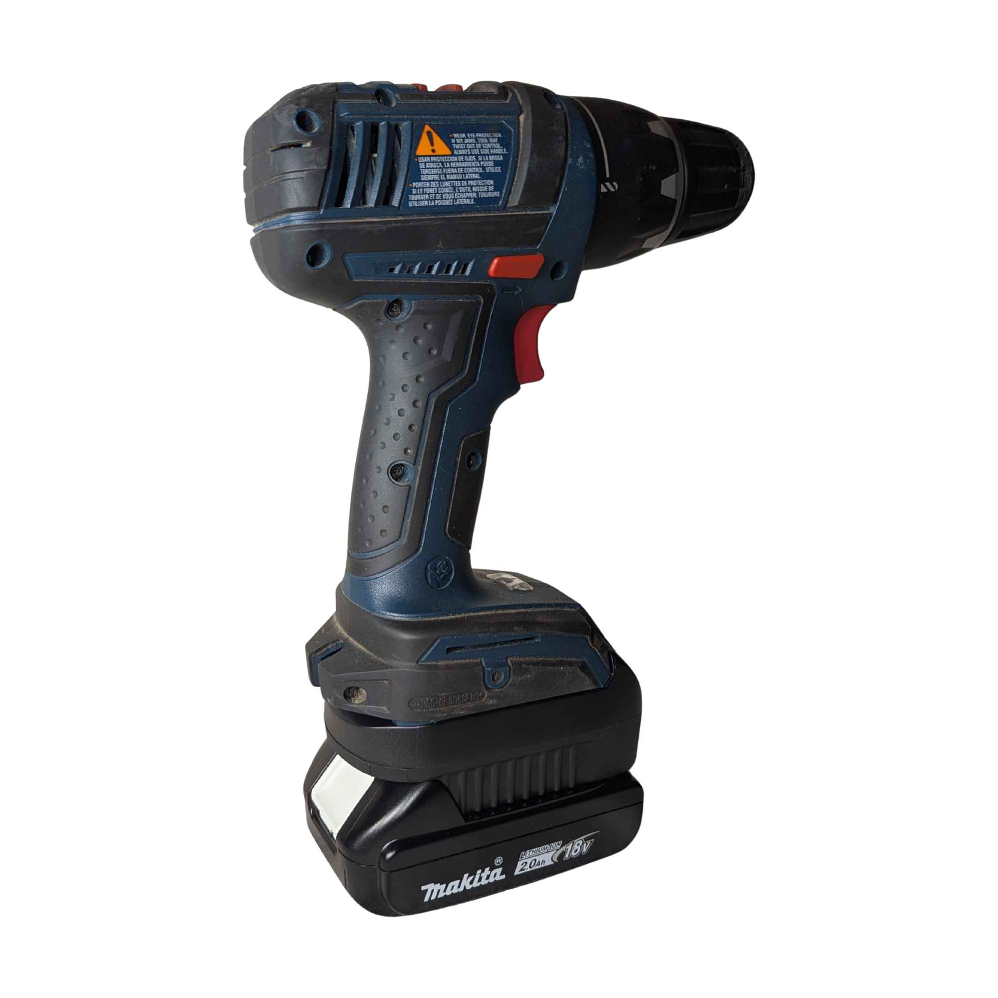 Makita 18V to Bosch (Blue) 18V Battery Adapter
