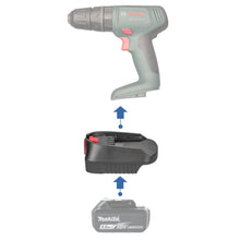 Load image into Gallery viewer, Makita 18V to Bosch (Green) 18V Battery Adapter
