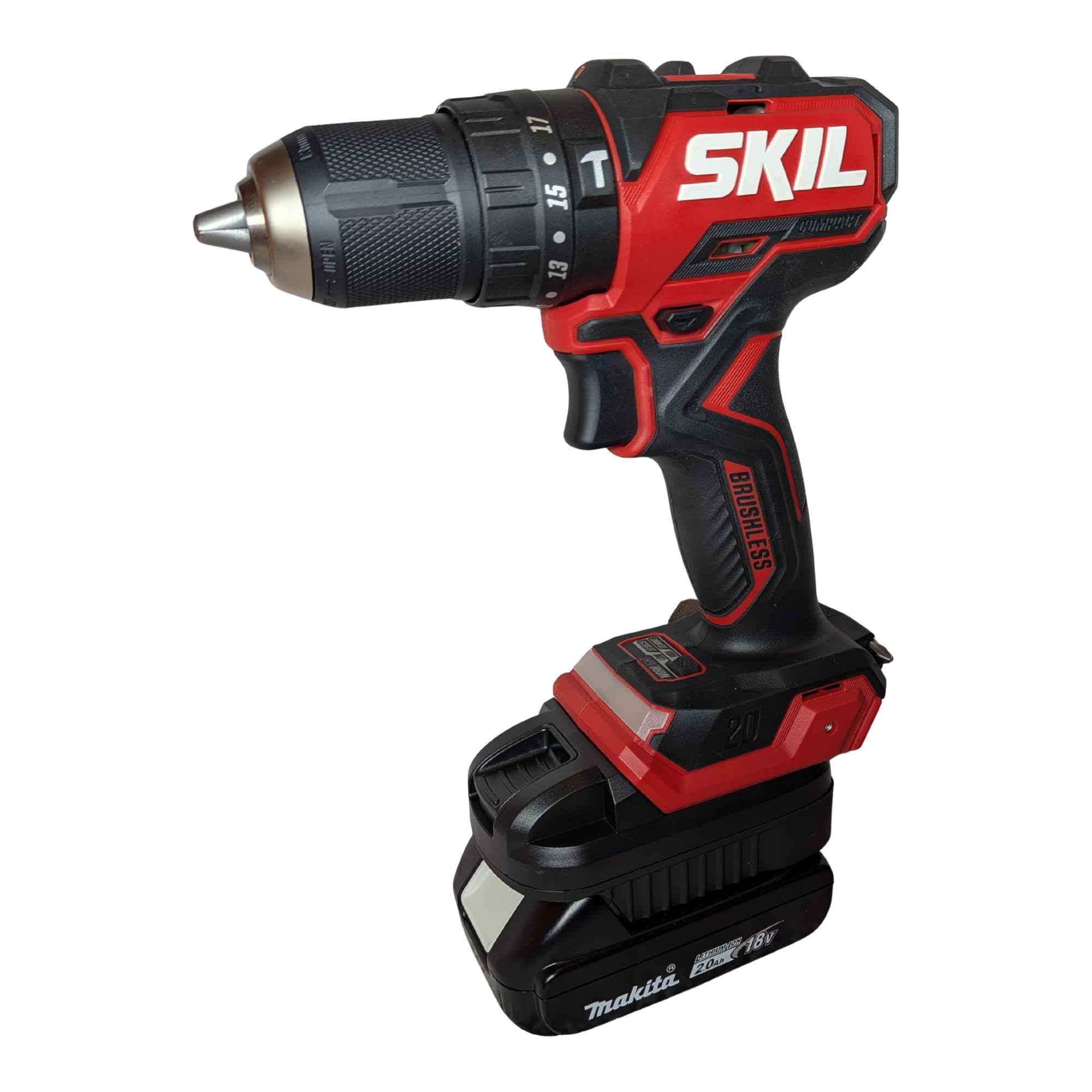 Makita 18V to SKIL 20V Battery Adapter