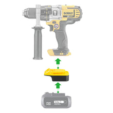 Load image into Gallery viewer, Mastercraft 20V (Blue) to DeWalt 20V Battery Adapter
