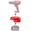 Milwaukee 18V to Bauer 20V Battery Adapter