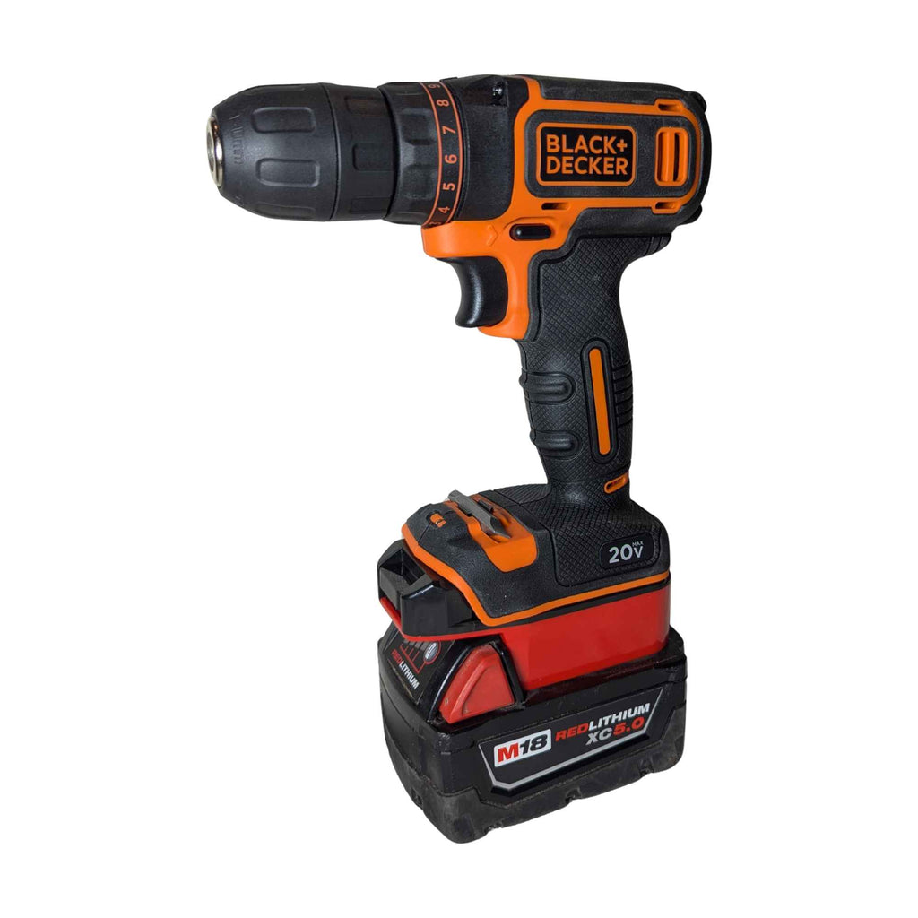 Milwaukee 18V to Black and Decker 20V Battery Adapter