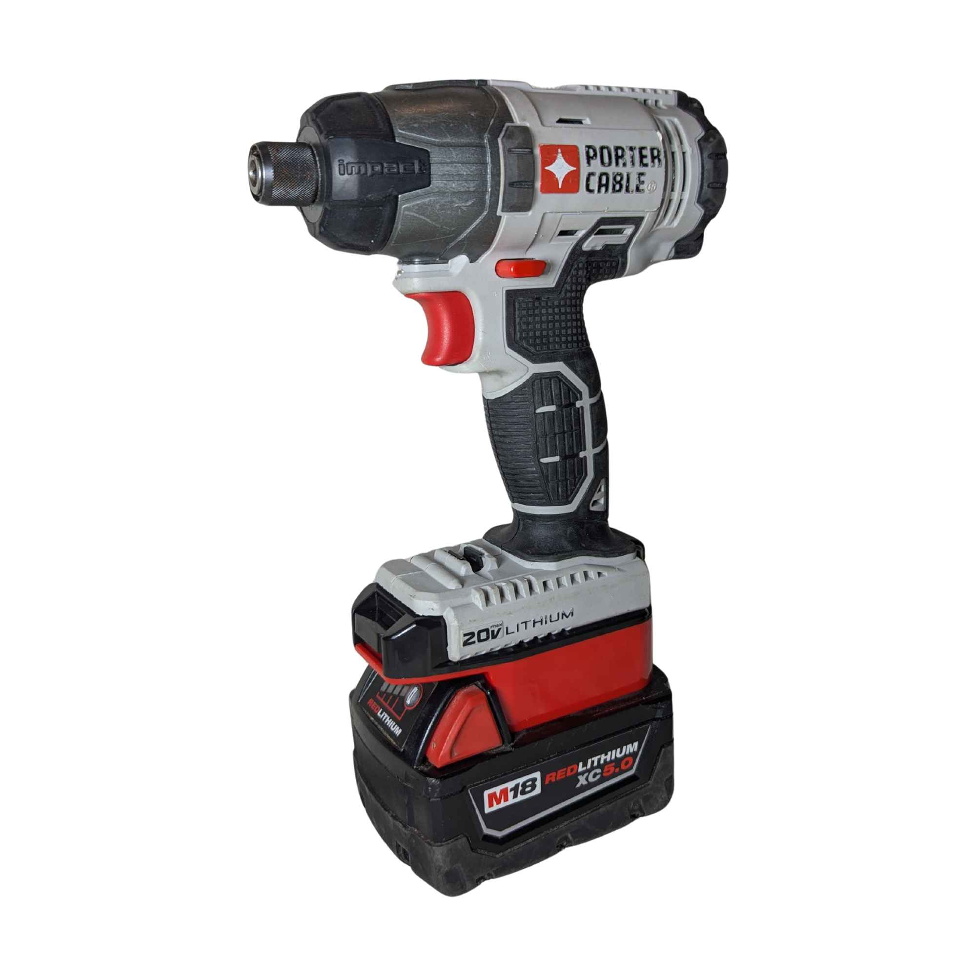 Milwaukee 18V to Porter Cable 20V Battery Adapter