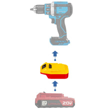 Load image into Gallery viewer, Porter Cable 20V to Hercules 20V Battery Adapter
