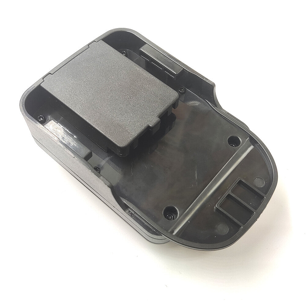 RIDGID 18V to Bosch 18V PBA (Green) battery adapter - battery-side connection, open pocket with the raised contact housing