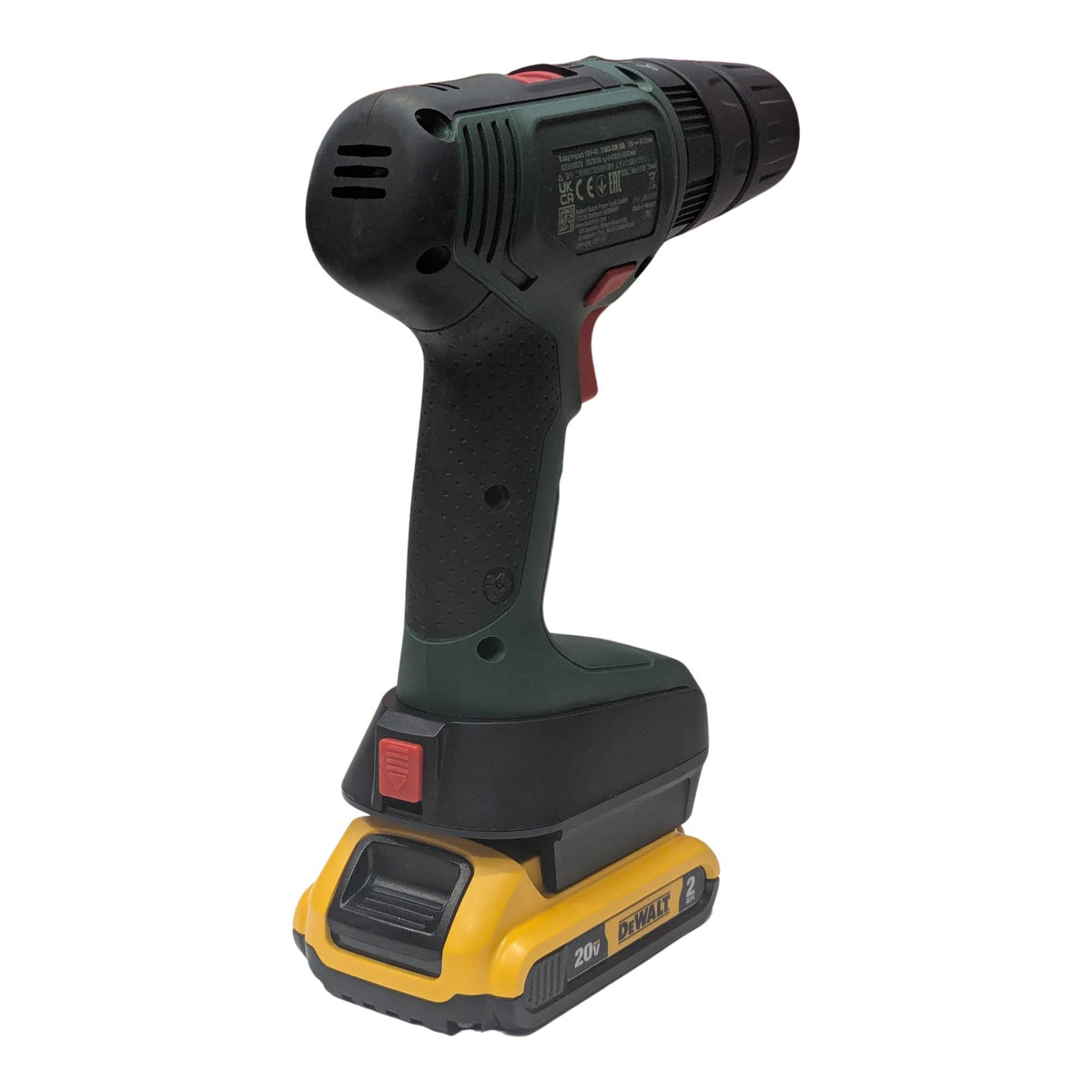 DeWalt 20V to Bosch (Green) 18V Battery Adapter