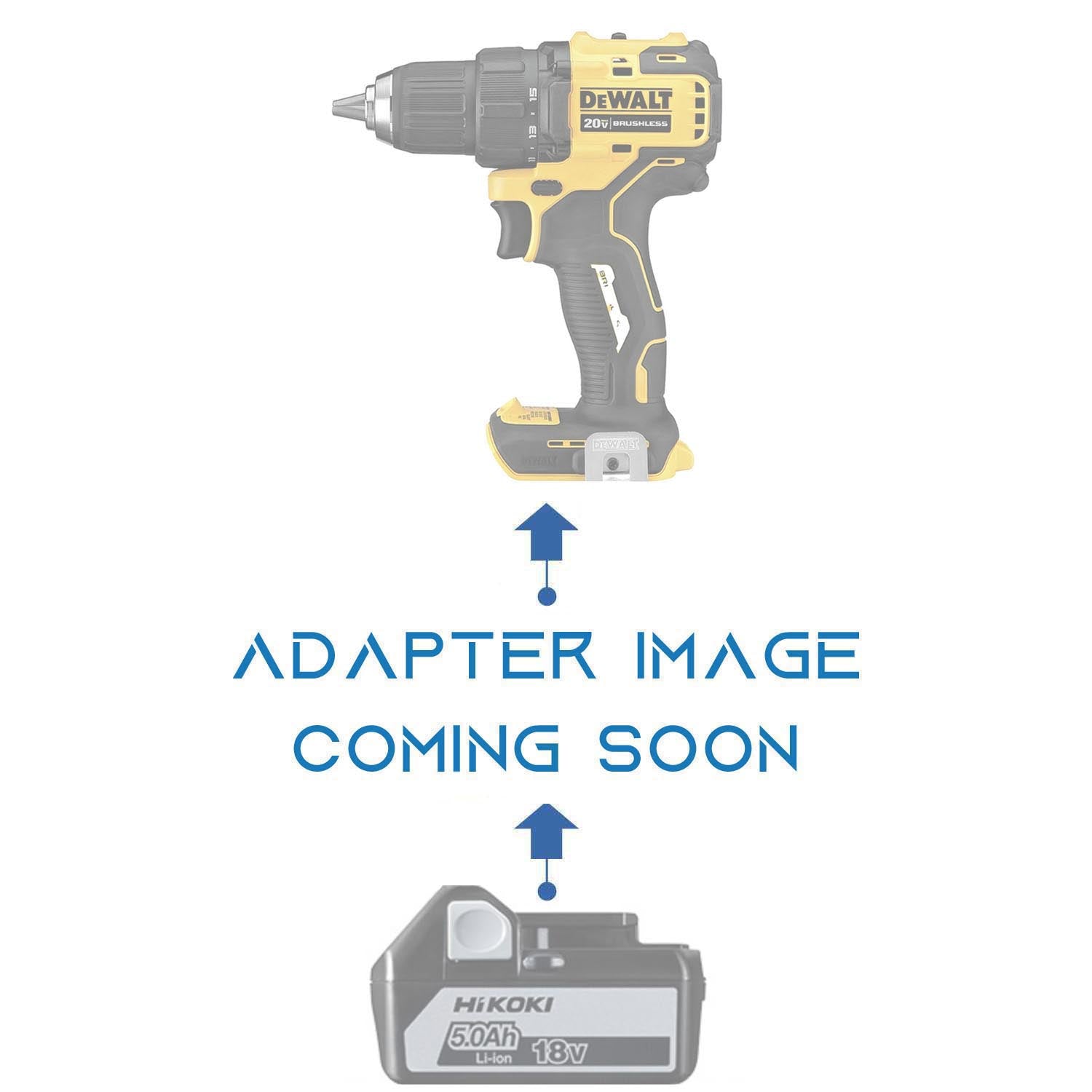 Hikoki 18V to DeWalt 20V Battery Adapter