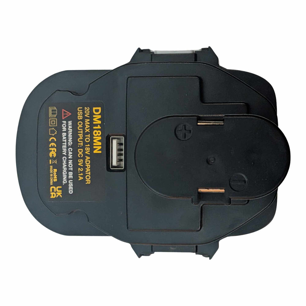 Milwaukee 18V to Makita 18V (Ni-Cd) Battery Adapter