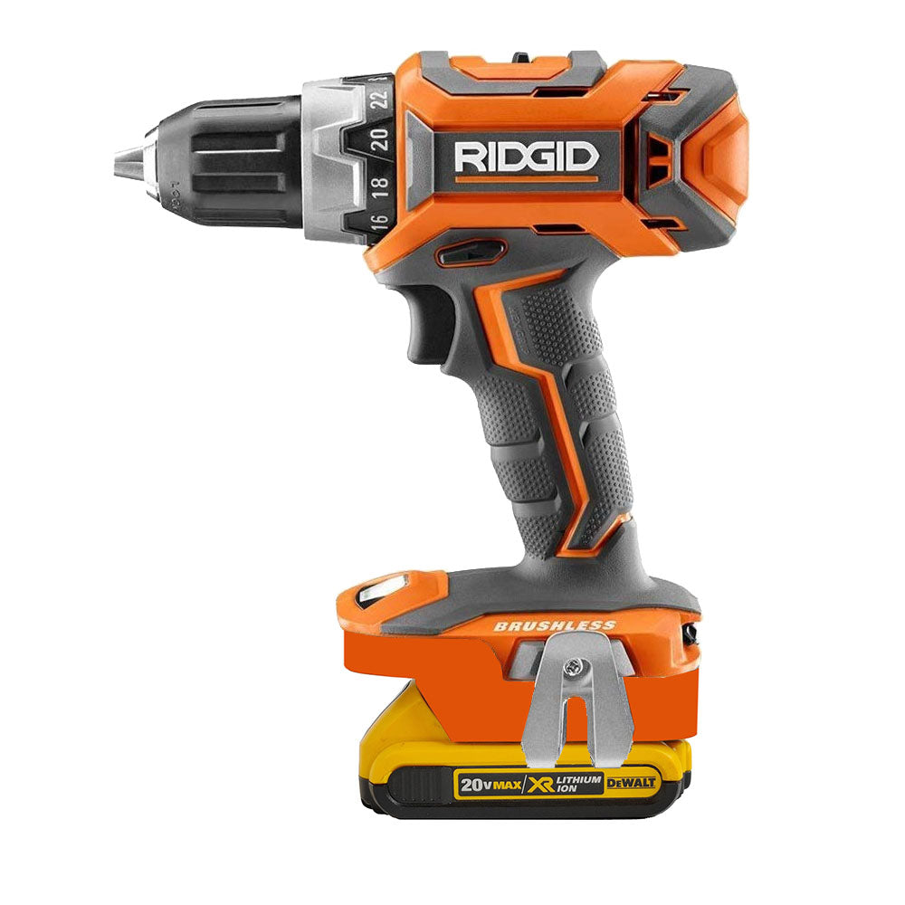 DeWalt 20V to RIDGID 18V Battery Adapter